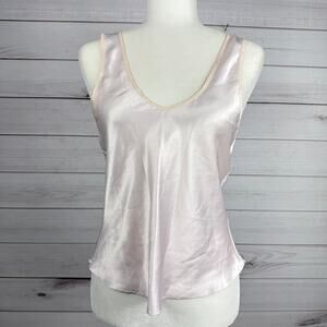 Women's Vintage Maidenform Camisole Pink‎ Satin Size 34